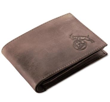 1. FC Köln - Ledergeldbörse Braun